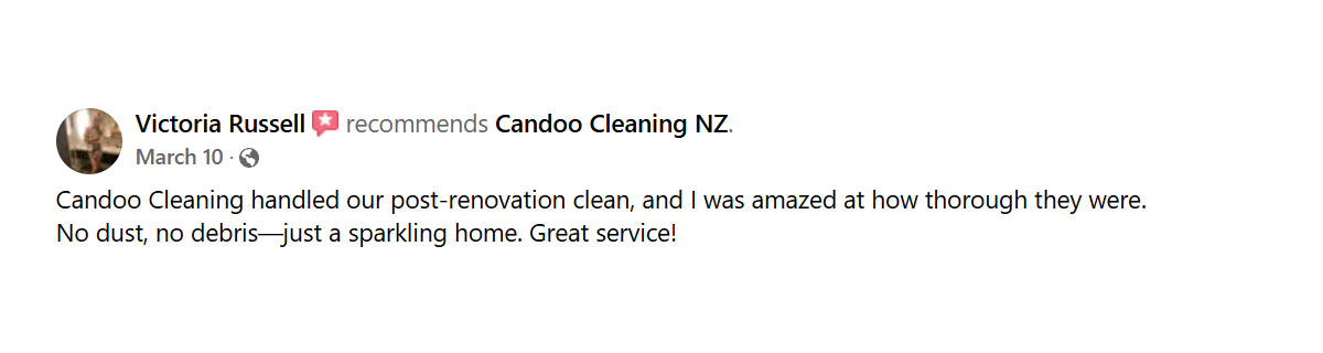 candoo cleaning fb review victoria